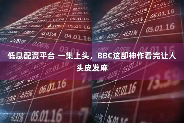 低息配资平台 一集上头，BBC这部神作看完让人头皮发麻